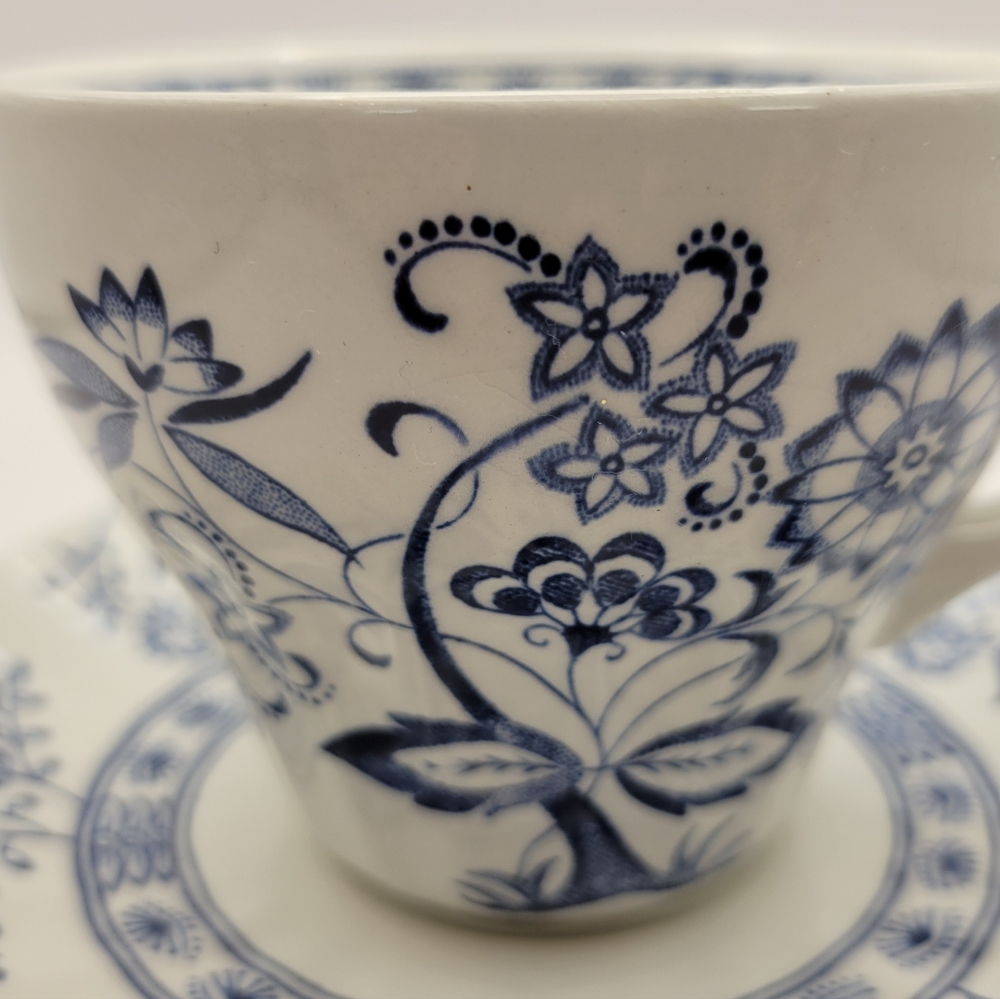 VTG J&G Meakin England Classic Nordic Ironstone. Set of 4. Cups and Saucers. - Picture 4 of 7